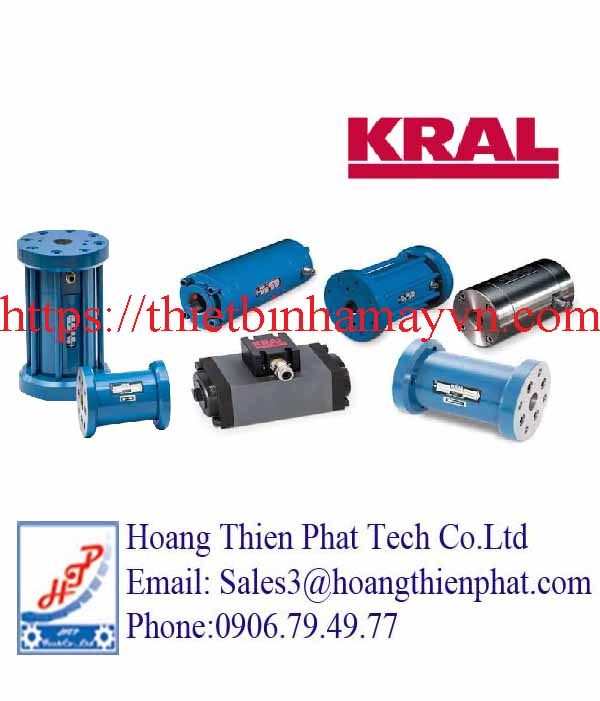 Máy bơm trục vít ba dòng KRAL Máy bơm trục vít ba dòng KRAL