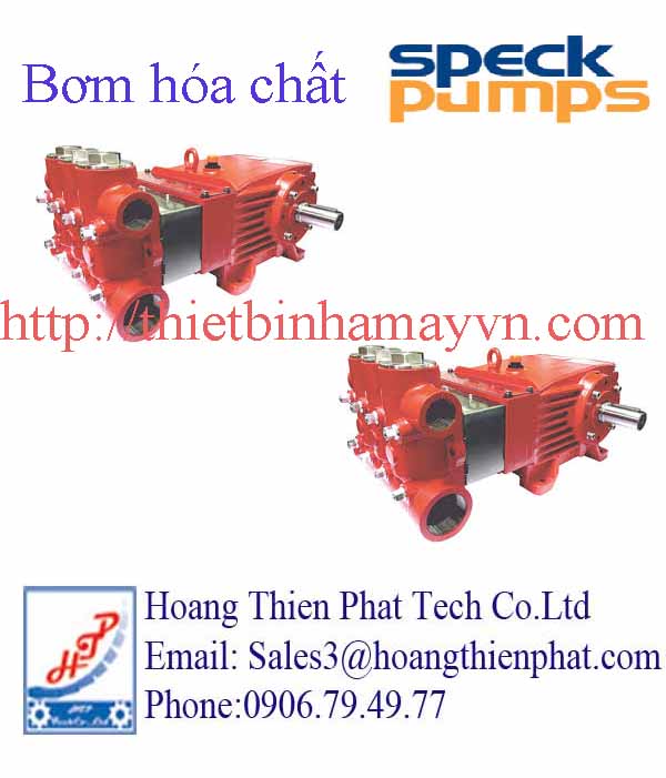 Speck Triplex pumps