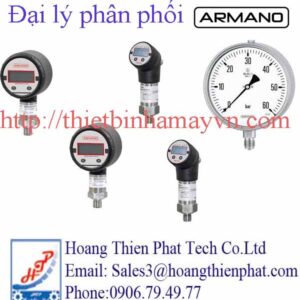 Thiết bị đo áp suất cơ học ARMANO