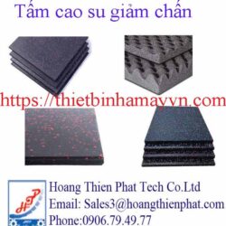 Tấm cao su giảm chấn