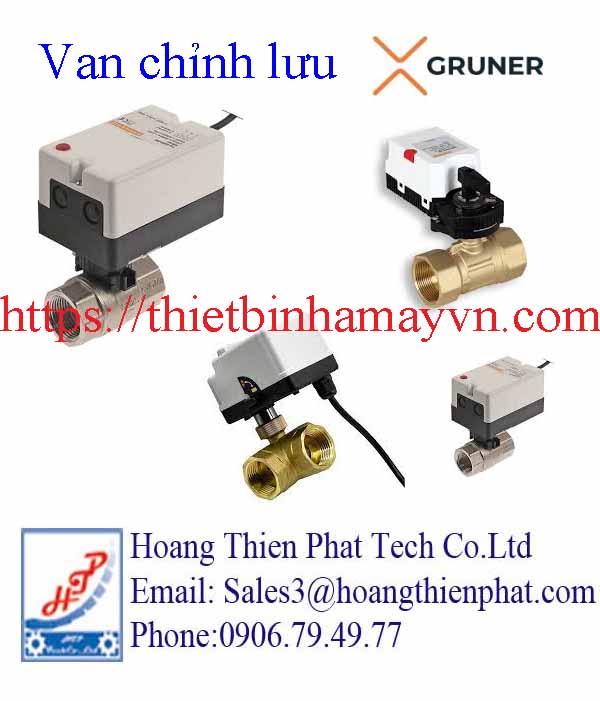 Bộ truyền động van gió Gruner