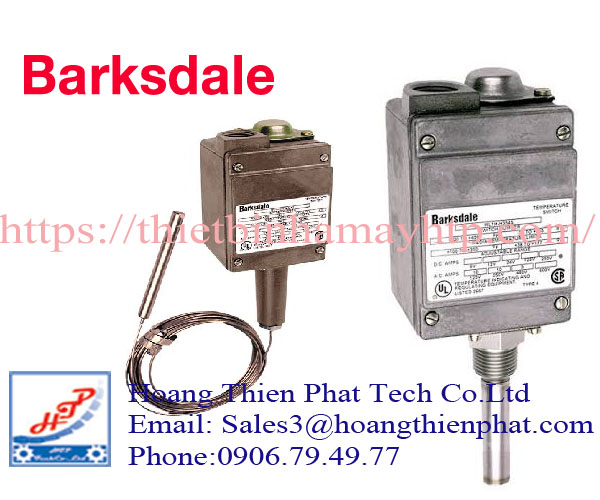 Công tắc nhiệt độ Barksdale chính hãng tại Việt Nam