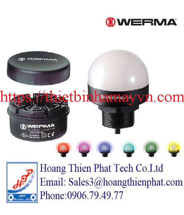 Đèn tín hiệu WERMA chính hãng tại Việt Nam